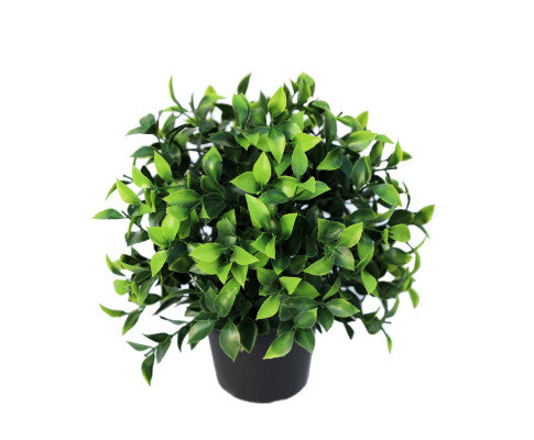 Small Potted Artificial Jasmine Plant UV Resistant 20cm Pack of 2