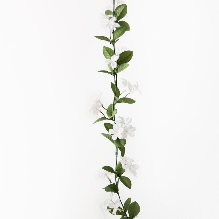 Stephanotis Garland Green White 170cm Pack of 12