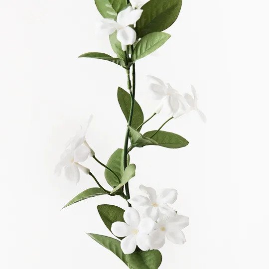 Stephanotis Garland Green White 170cm Pack of 12