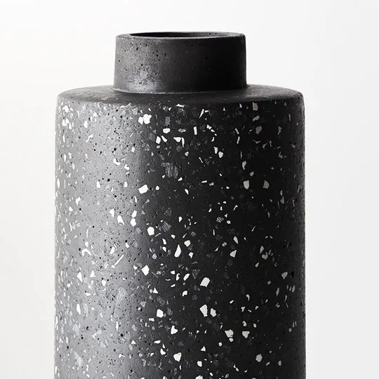 Tucci Black Vase 35cm Pack of 2