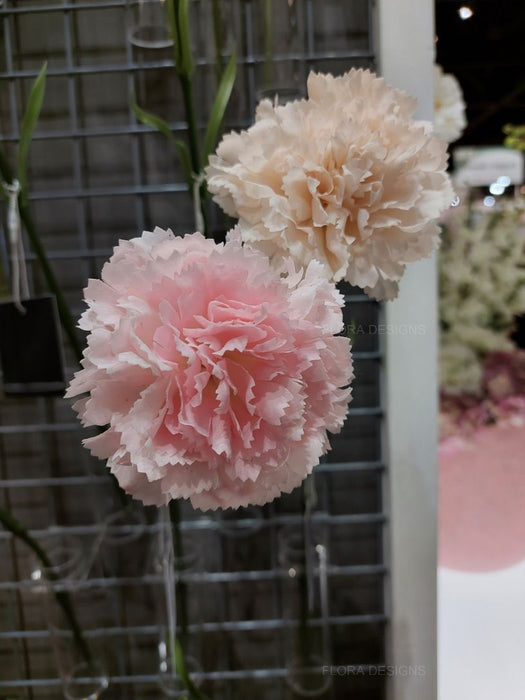 Carnation Stem 47cm Soft Pink Pack of 12