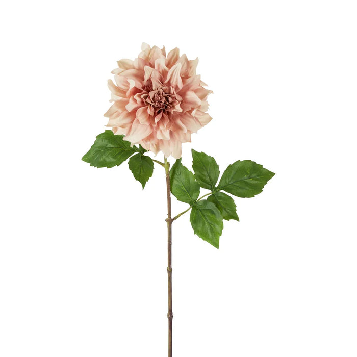 Dried Look Dahlia Stem Large Light Pink 61cm Pack of 12