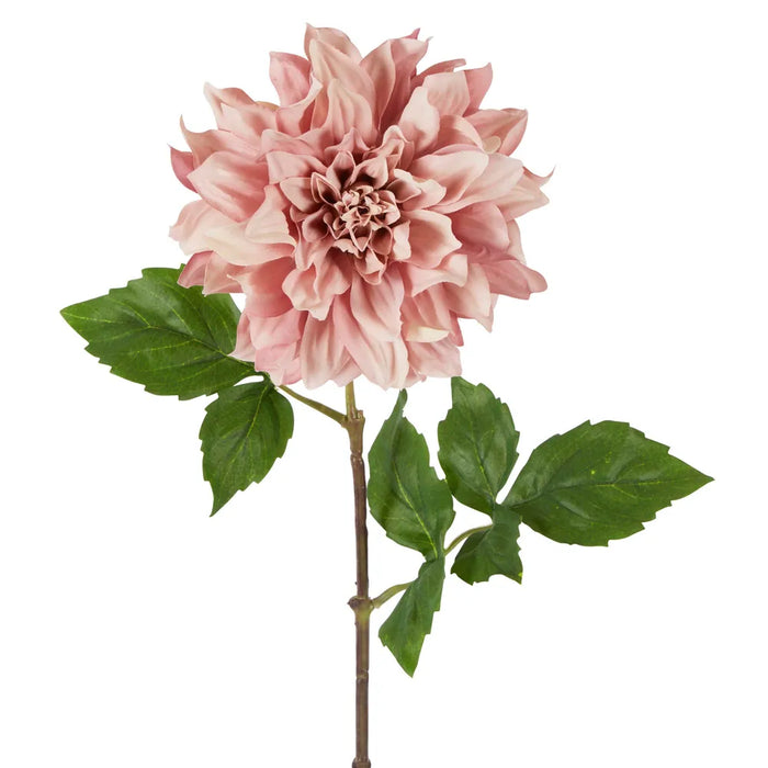 Dried Look Dahlia Stem Large Pink 61cm Pack of 12