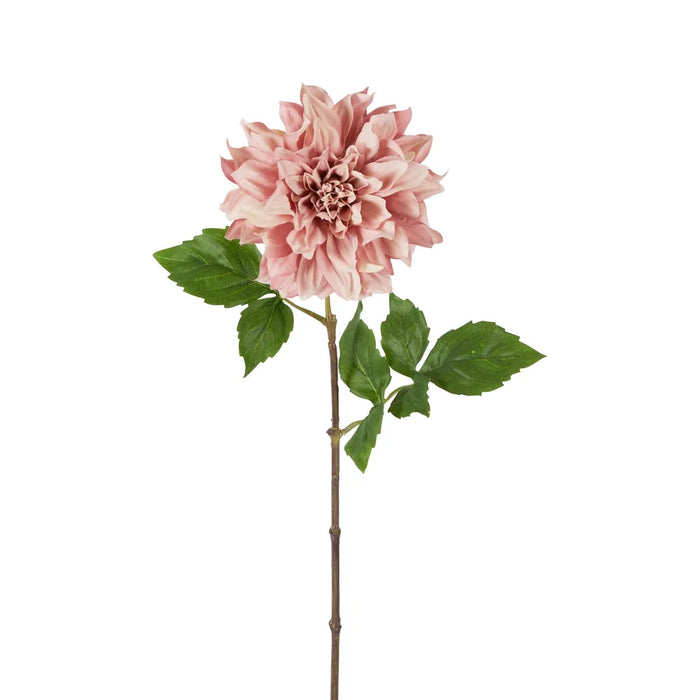 Dried Look Dahlia Stem Large Pink 61cm Pack of 12