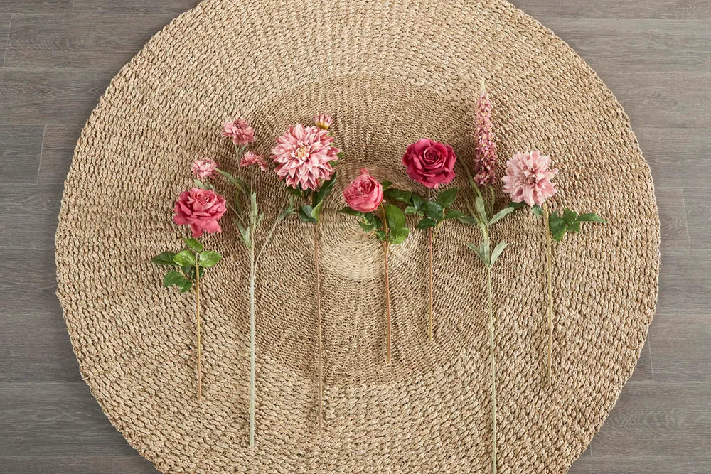 Veronica Speedwell Flower Stem Pink 103cm Pack of 12