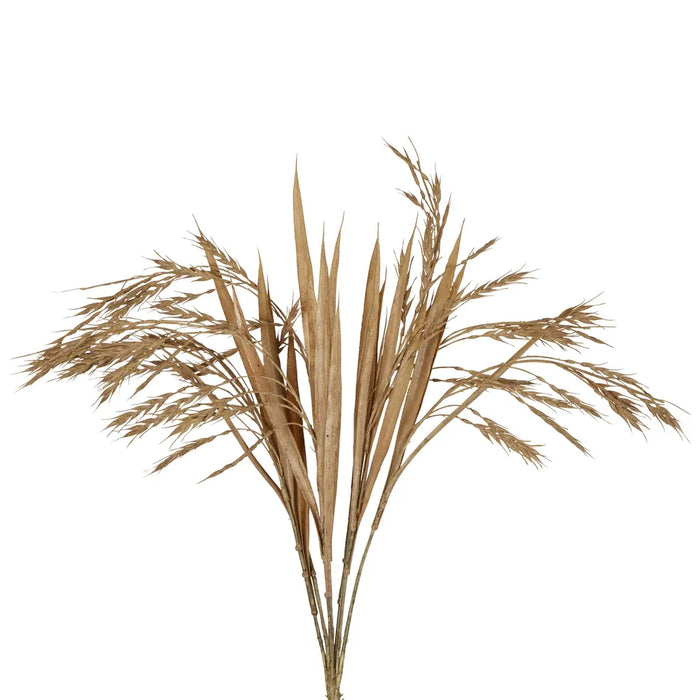 Wheat Bush Stem Brown 50cm Pack of 12