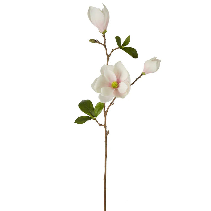 Magnolia Spray White 79cm Pack of 12