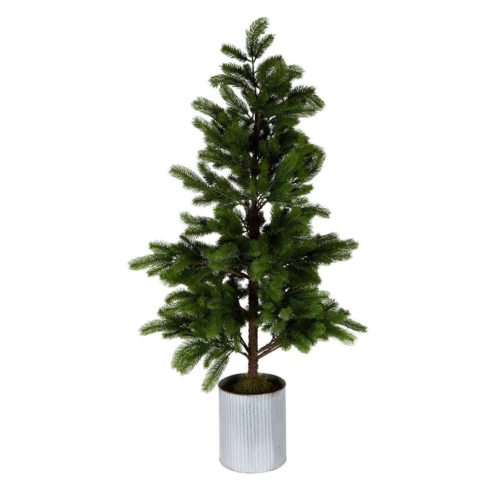 Marmont Tin Potted Pine Tree Large 132cm