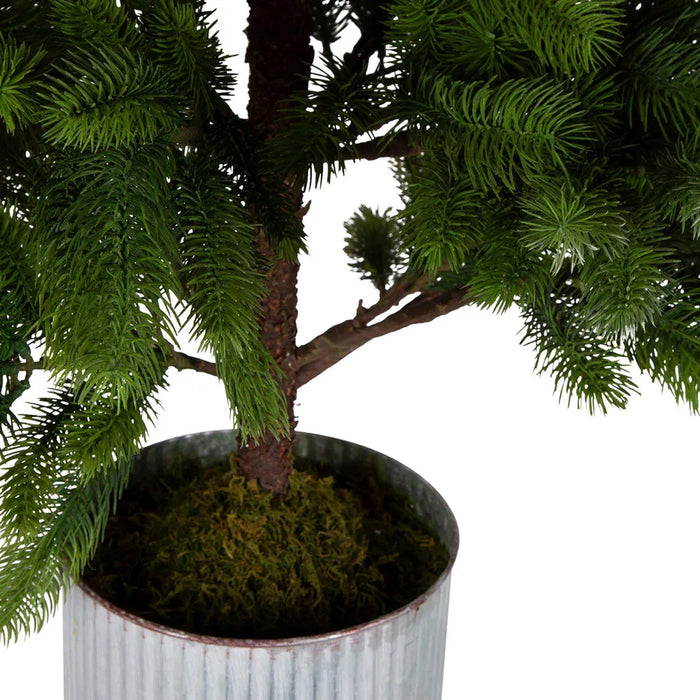 Marmont Tin Potted Pine Tree Large 132cm