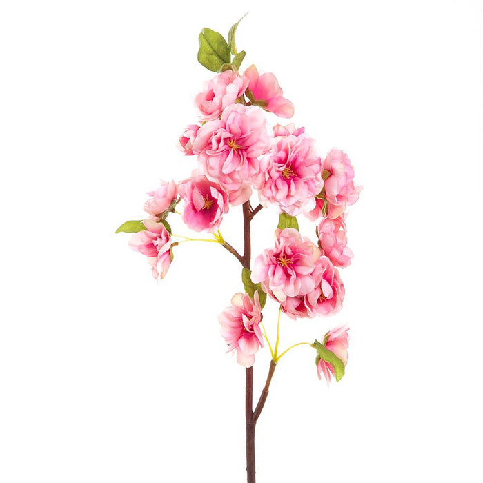 Peach Blossom Stem Pink 57cm Pack of 12