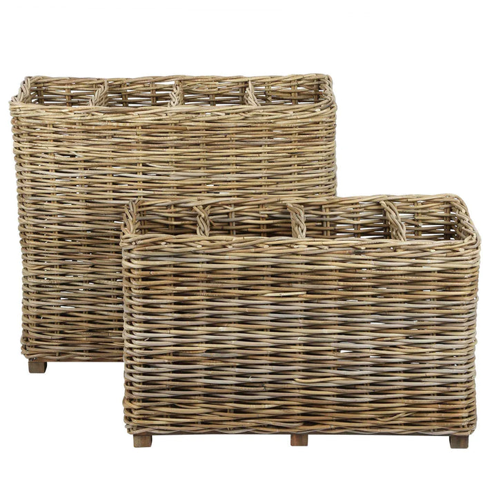 Nero Basket Large Natural 70cm