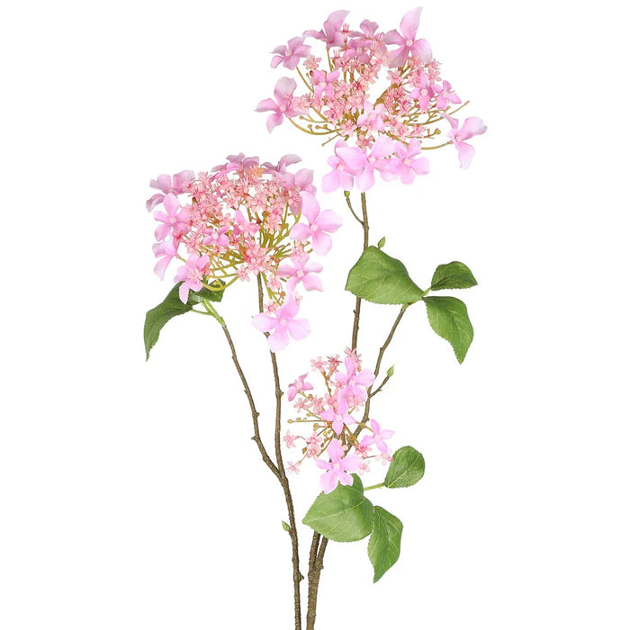 Hydrangea Spray Pink 70cm Pack of 12