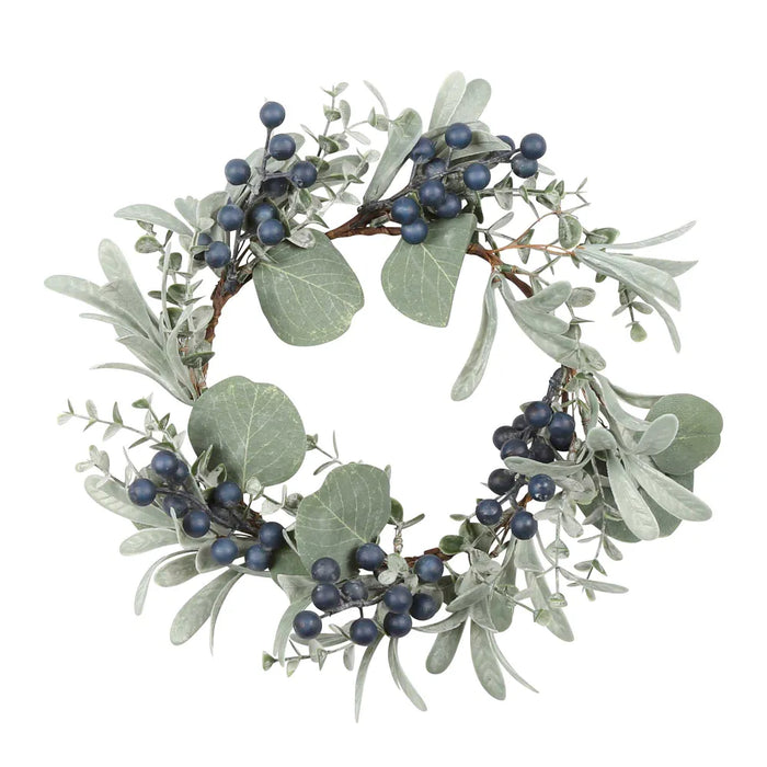 Blueberry Wreath Small Multi-Colour 26cm Pack of 6