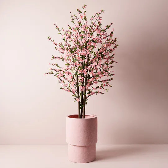 Blossom Tree Pink 180cm Set of 2
