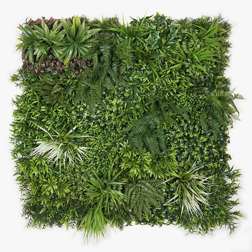Fern Lush Mixed Vertical Garden (UV) Green 100cm Pack of 2