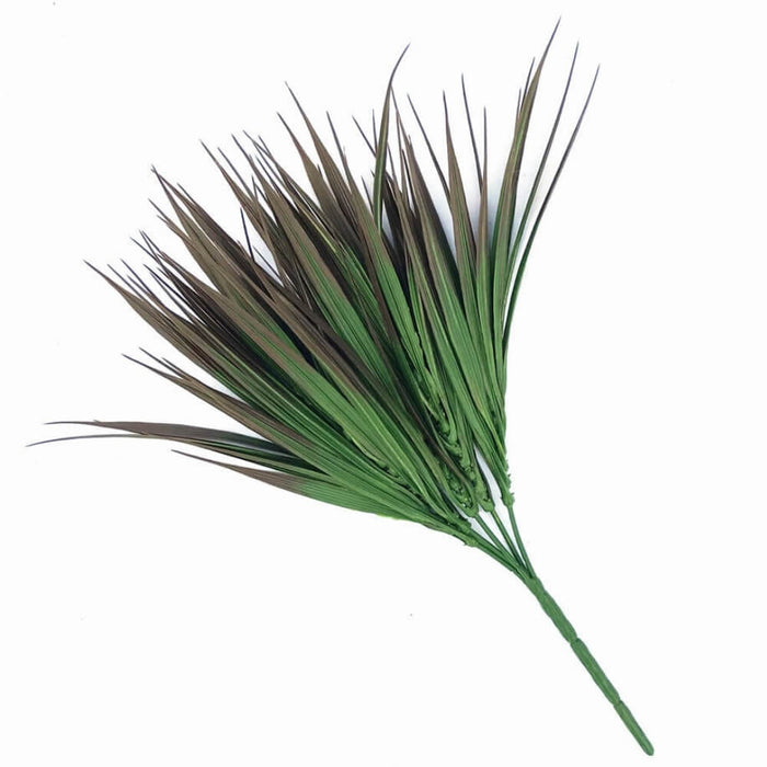 Artificial Brown Tipped Grass Plant UV Resistant 35cm