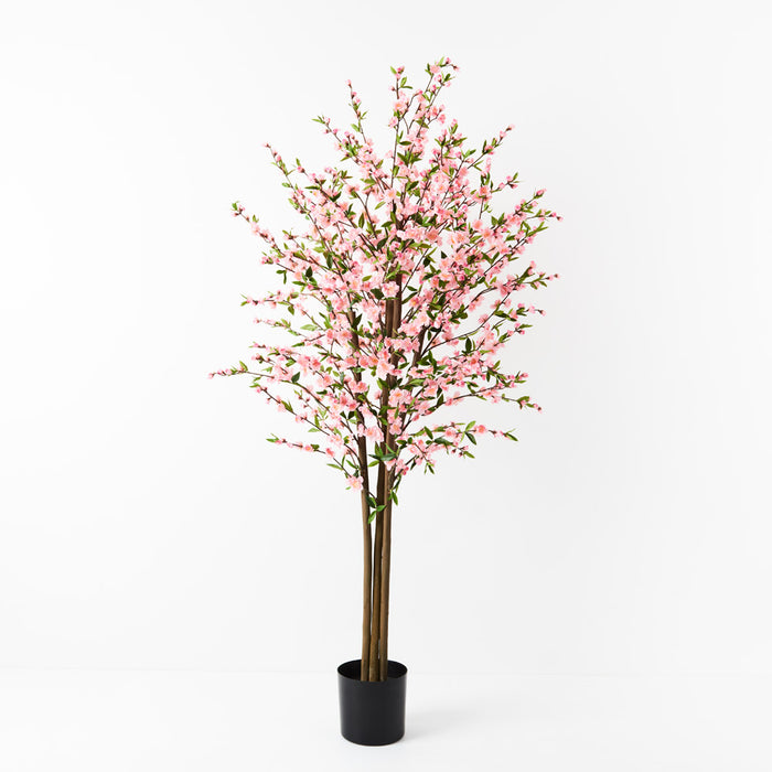 Blossom Tree Pink 180cm Set of 2